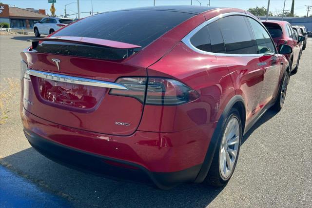 used 2017 Tesla Model X car, priced at $33,999