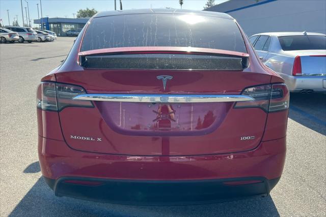 used 2017 Tesla Model X car, priced at $33,999