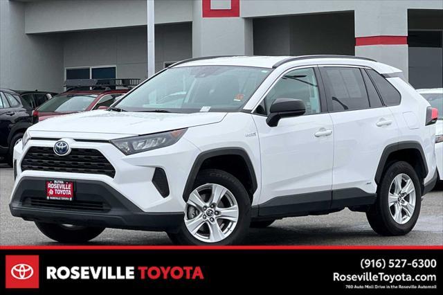 used 2021 Toyota RAV4 Hybrid car, priced at $26,999