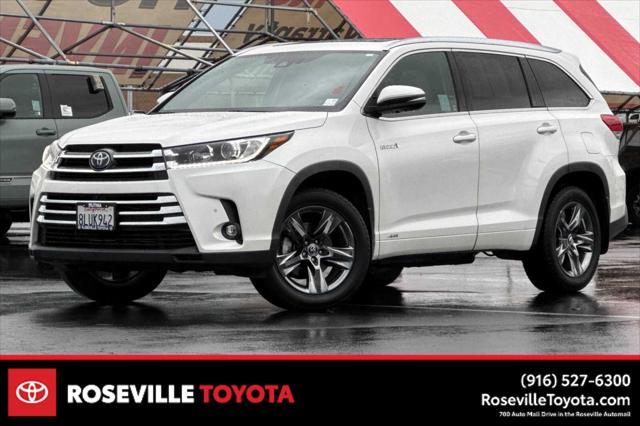 used 2019 Toyota Highlander Hybrid car, priced at $35,999