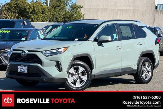 used 2022 Toyota RAV4 Hybrid car, priced at $34,999