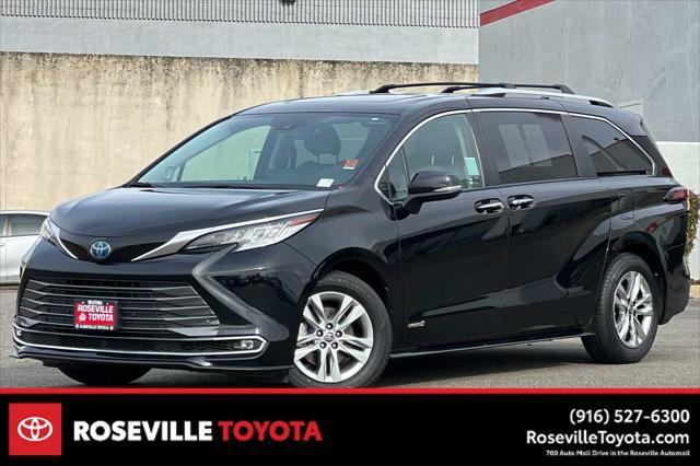 used 2021 Toyota Sienna car, priced at $48,999