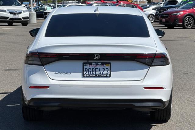used 2023 Honda Accord car, priced at $27,977