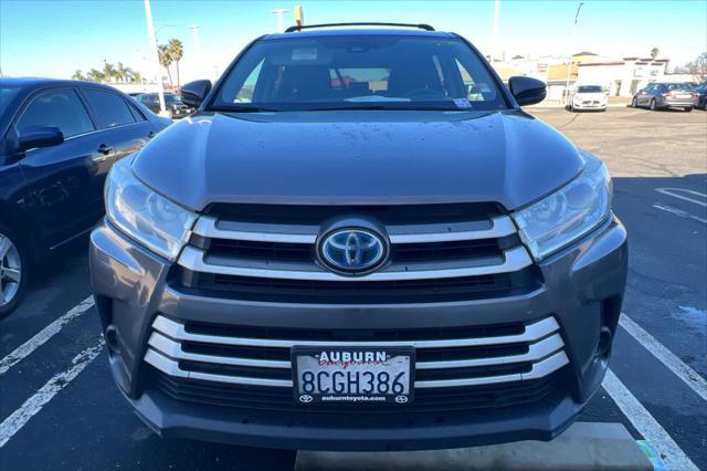 used 2018 Toyota Highlander Hybrid car, priced at $16,999