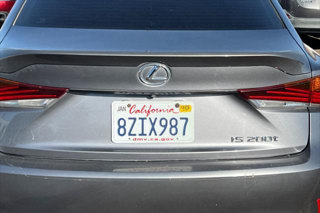 used 2017 Lexus IS 200t car, priced at $15,999