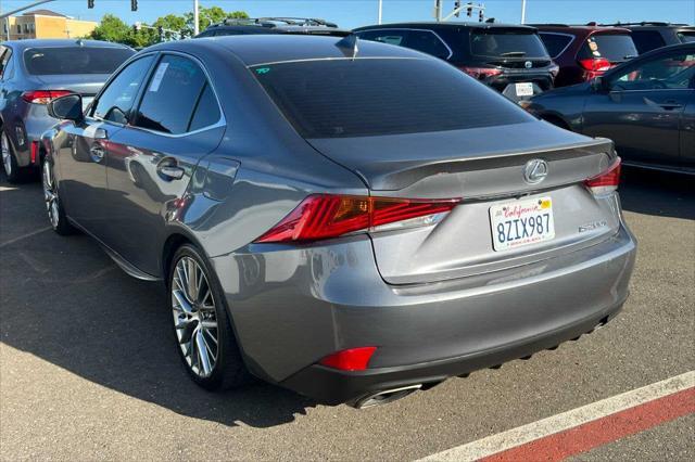 used 2017 Lexus IS 200t car, priced at $15,999