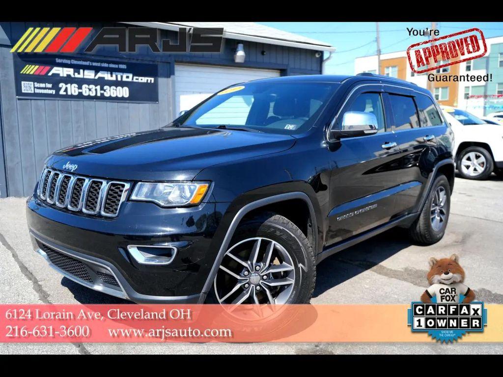 used 2017 Jeep Grand Cherokee car, priced at $12,446