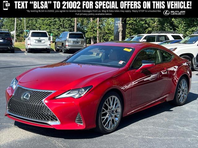 used 2021 Lexus RC 350 car, priced at $32,990