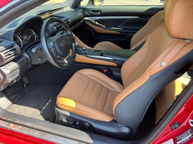 used 2021 Lexus RC 350 car, priced at $32,990