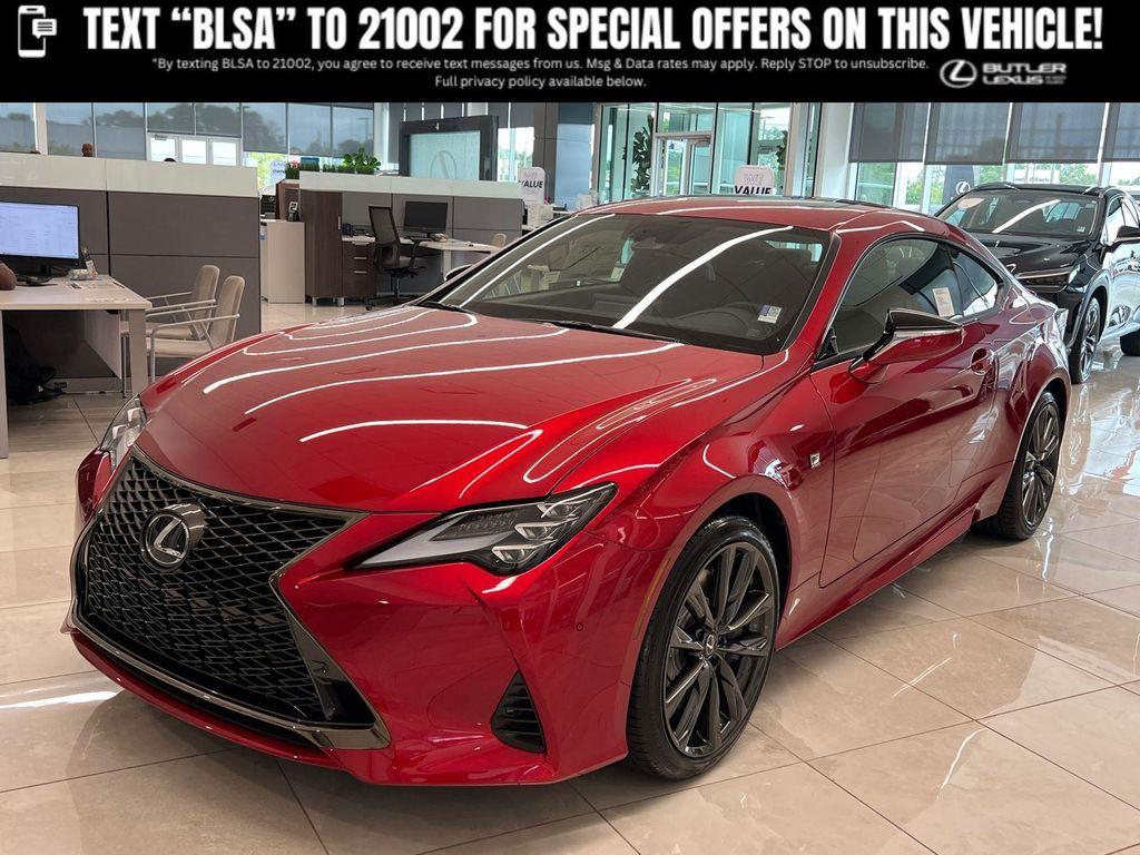 new 2025 Lexus RC 350 car, priced at $60,538