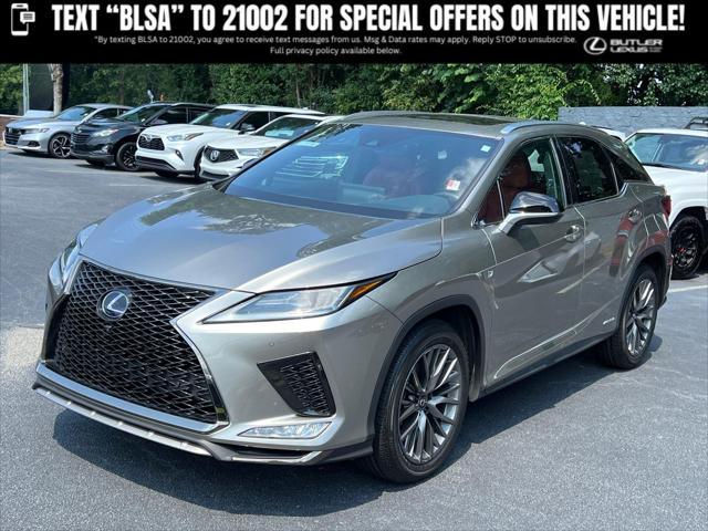 used 2022 Lexus RX 450h car, priced at $49,790