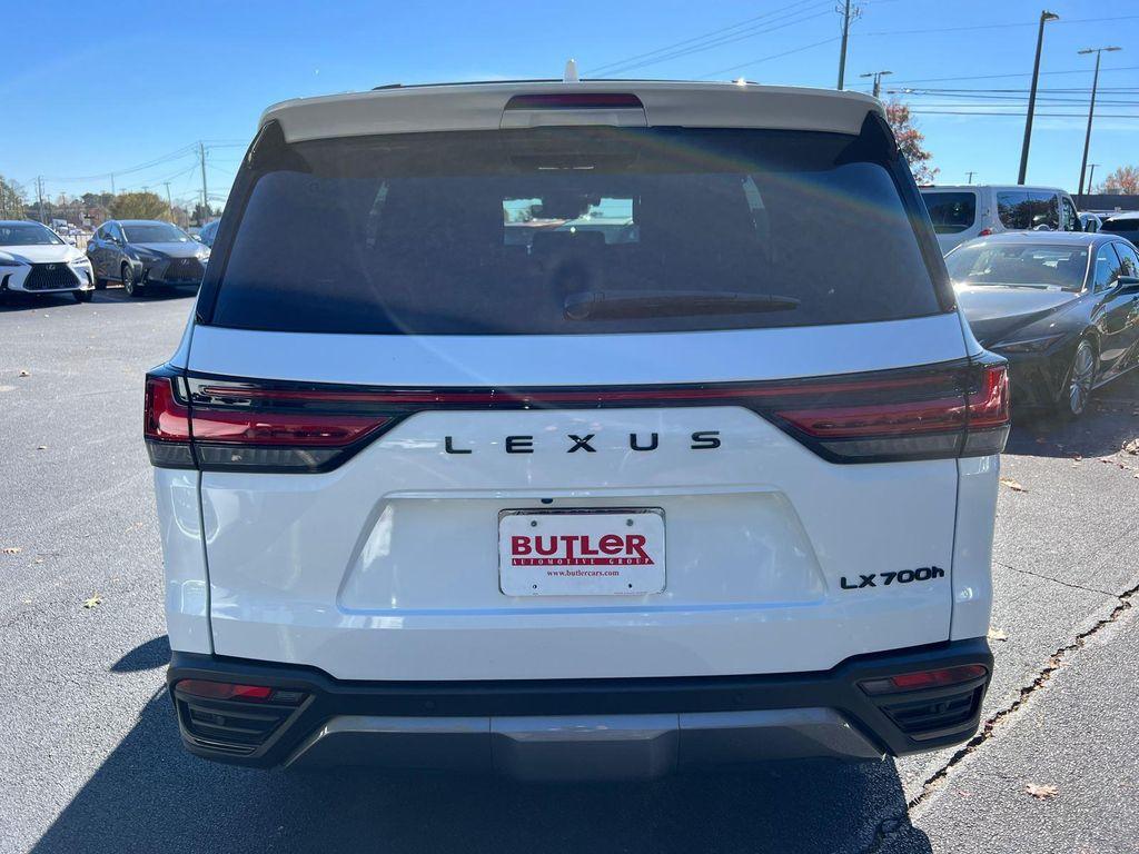 new 2025 Lexus LX 700h car, priced at $123,178