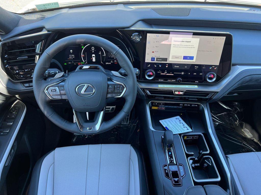 new 2026 Lexus TX 500h car, priced at $77,446