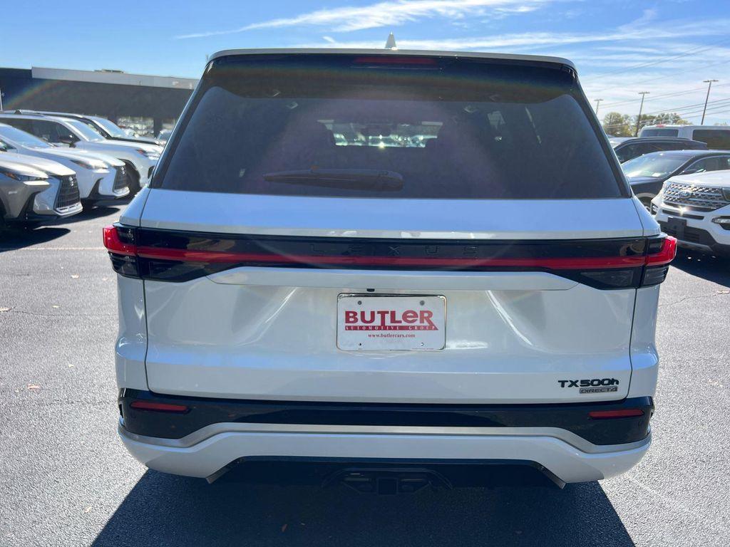 new 2026 Lexus TX 500h car, priced at $77,446