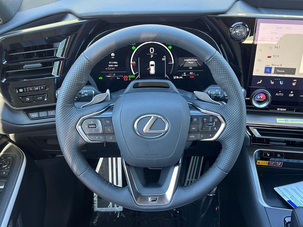 new 2026 Lexus TX 500h car, priced at $77,446