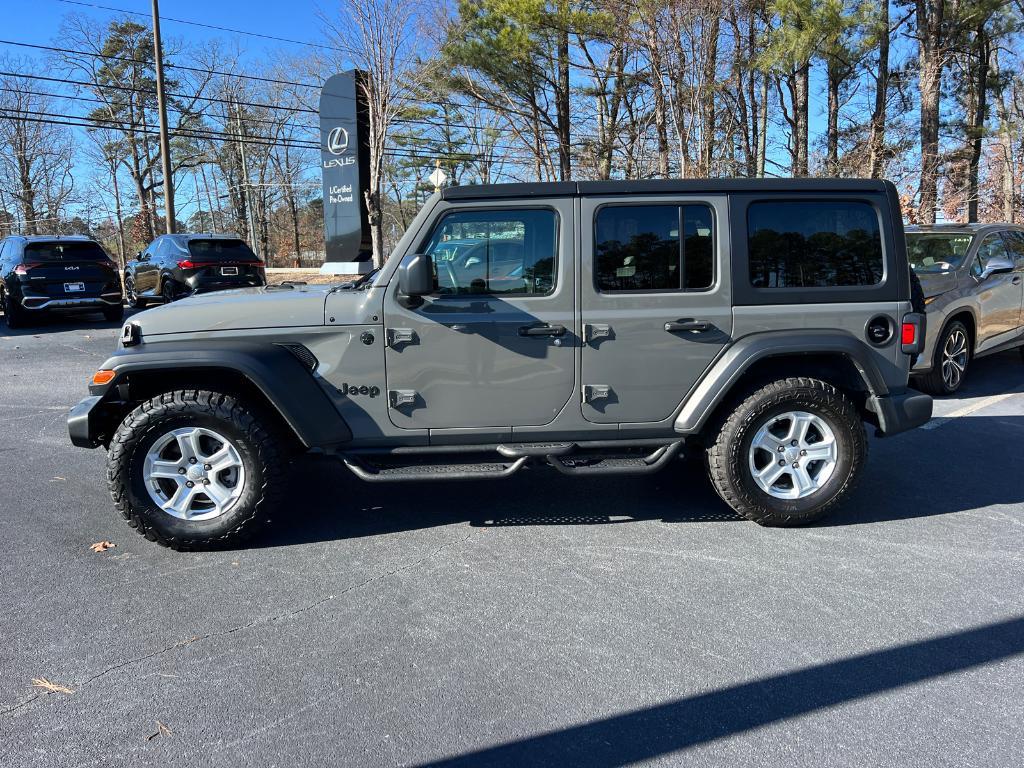 used 2022 Jeep Wrangler Unlimited car, priced at $30,390