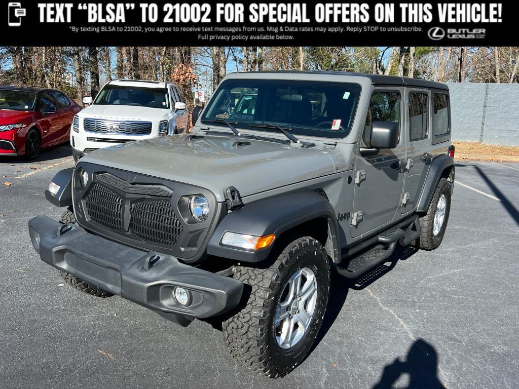 used 2022 Jeep Wrangler Unlimited car, priced at $30,390