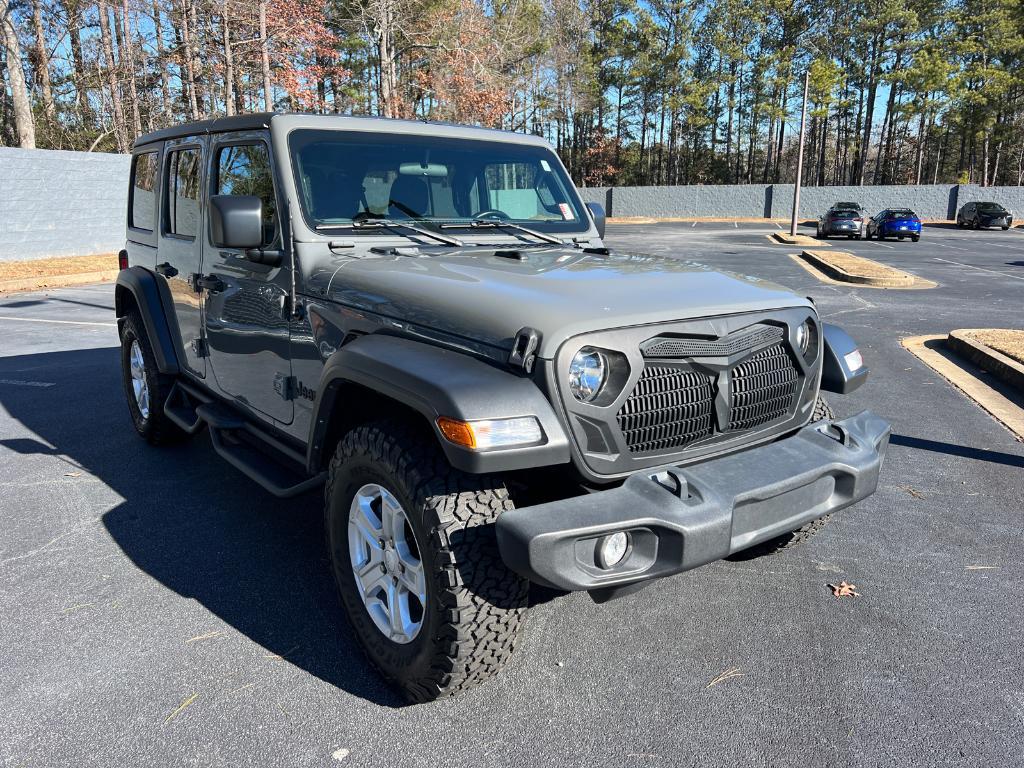 used 2022 Jeep Wrangler Unlimited car, priced at $30,390