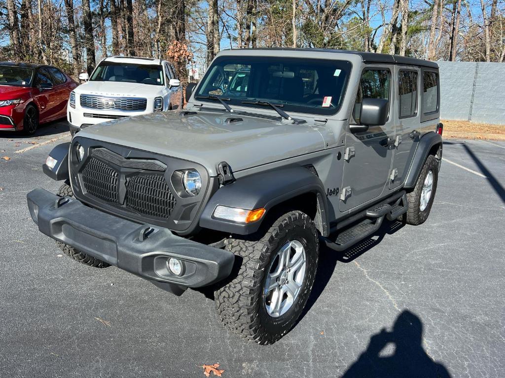 used 2022 Jeep Wrangler Unlimited car, priced at $30,390