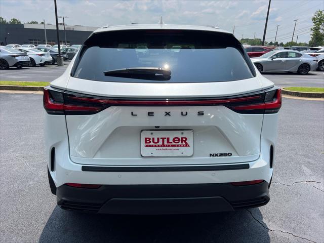 new 2025 Lexus NX 250 car, priced at $44,220