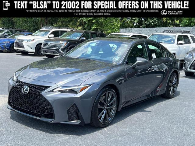 new 2025 Lexus IS 350 car, priced at $47,179