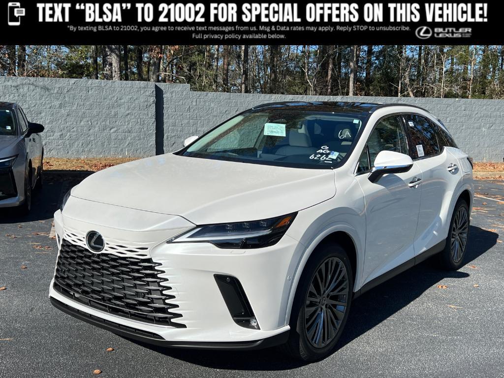 new 2025 Lexus RX 450h+ car, priced at $77,830