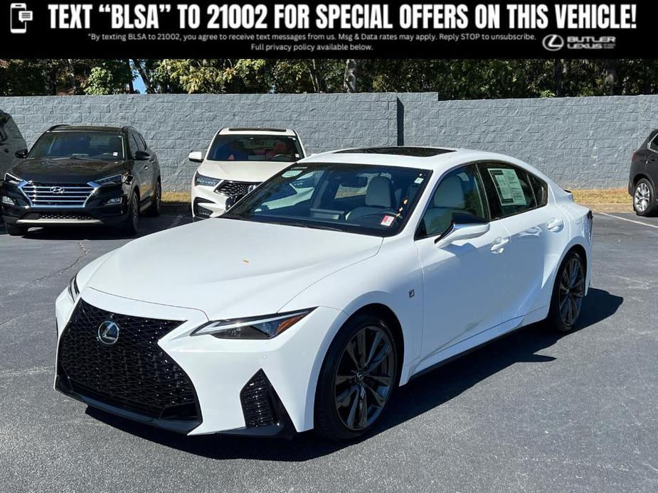 used 2024 Lexus IS 350 car, priced at $48,990