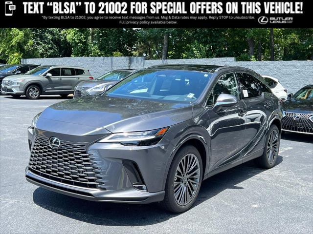 new 2025 Lexus RX 450h+ car, priced at $77,180