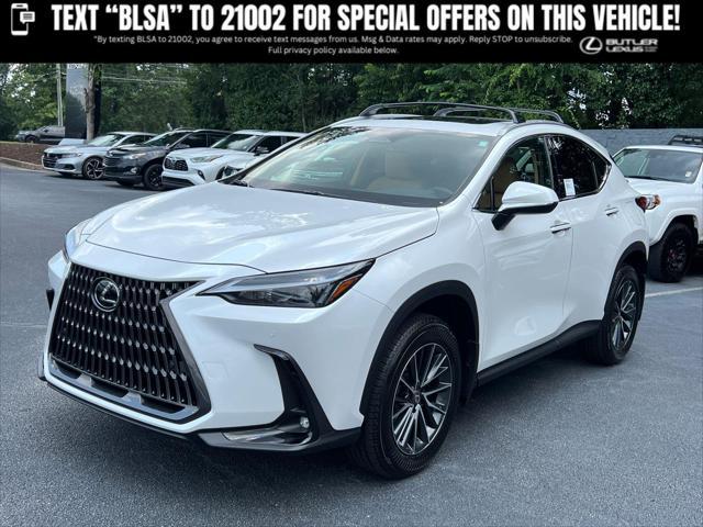 new 2025 Lexus NX 350h car, priced at $50,135