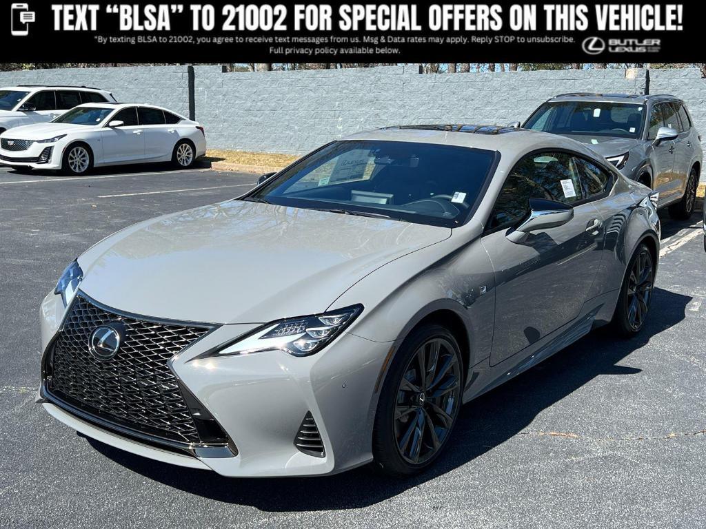 new 2025 Lexus RC 350 car, priced at $58,400