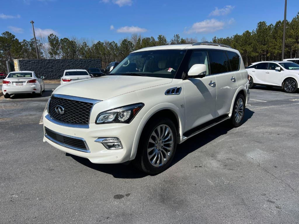 used 2017 INFINITI QX80 car, priced at $18,494