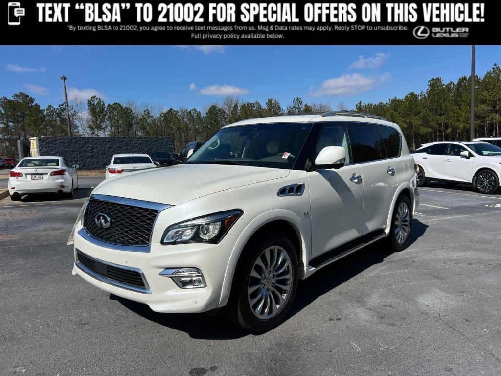 used 2017 INFINITI QX80 car, priced at $18,494