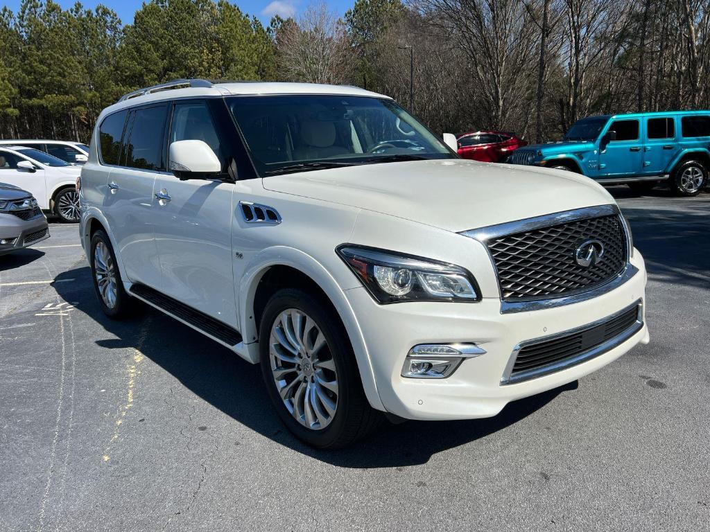 used 2017 INFINITI QX80 car, priced at $18,494