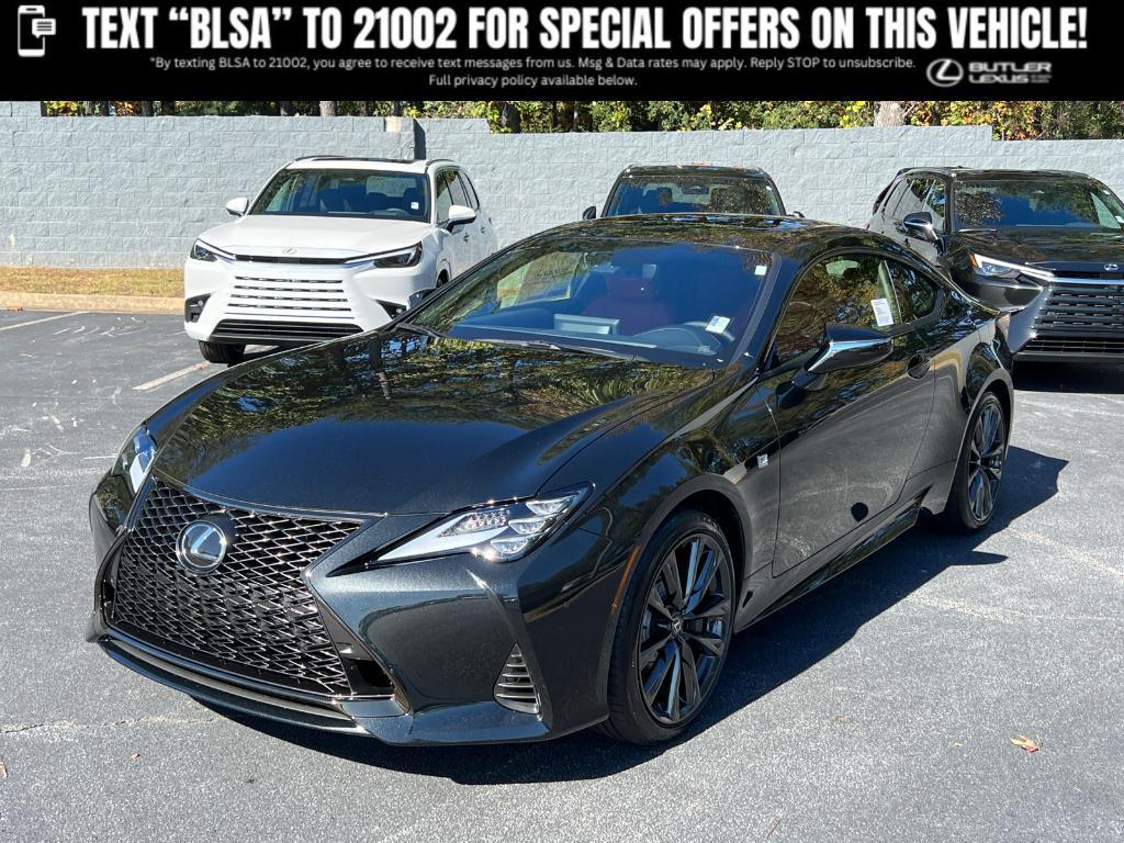 new 2024 Lexus RC 350 car, priced at $58,315