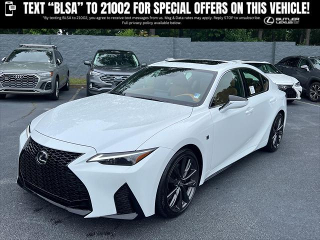 new 2025 Lexus IS 350 car, priced at $46,718