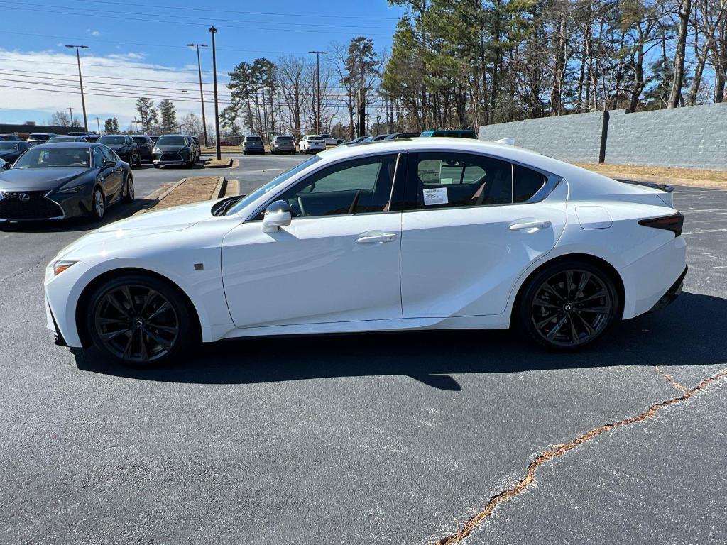 new 2025 Lexus IS 350 car, priced at $47,029