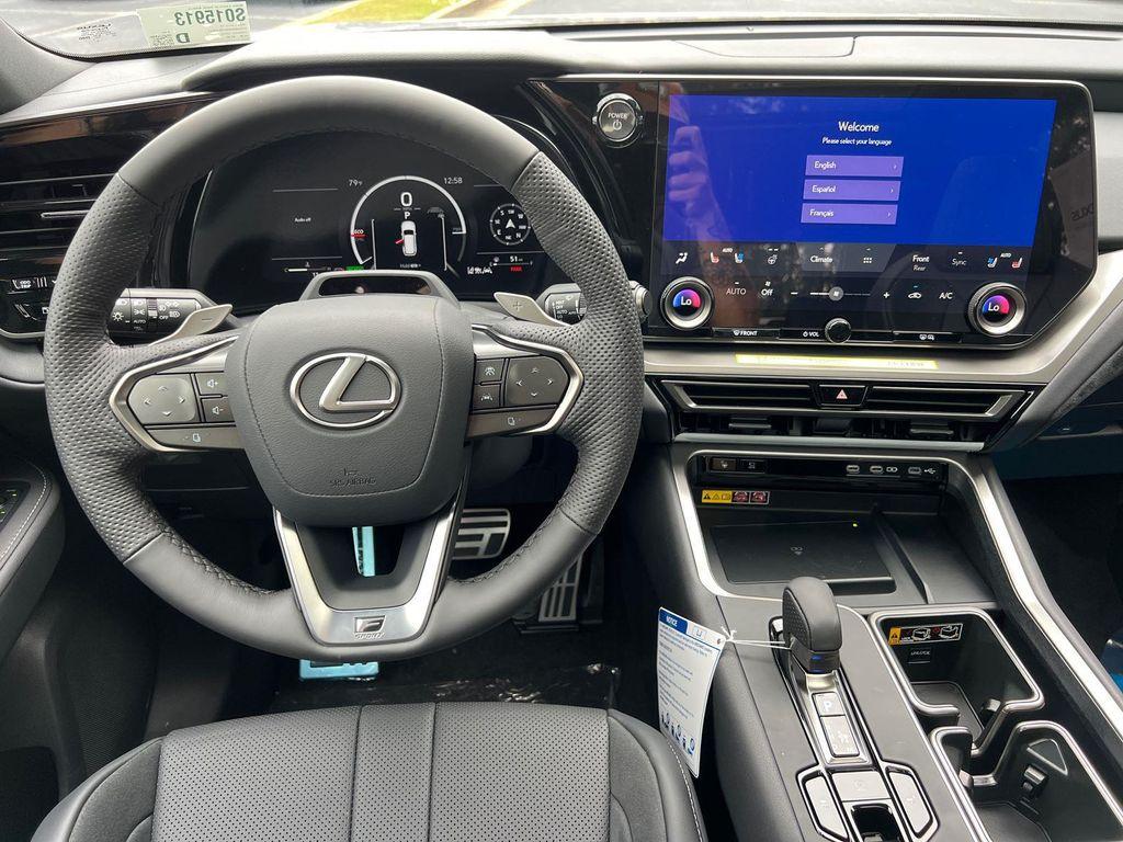 new 2025 Lexus TX 500h car, priced at $80,554