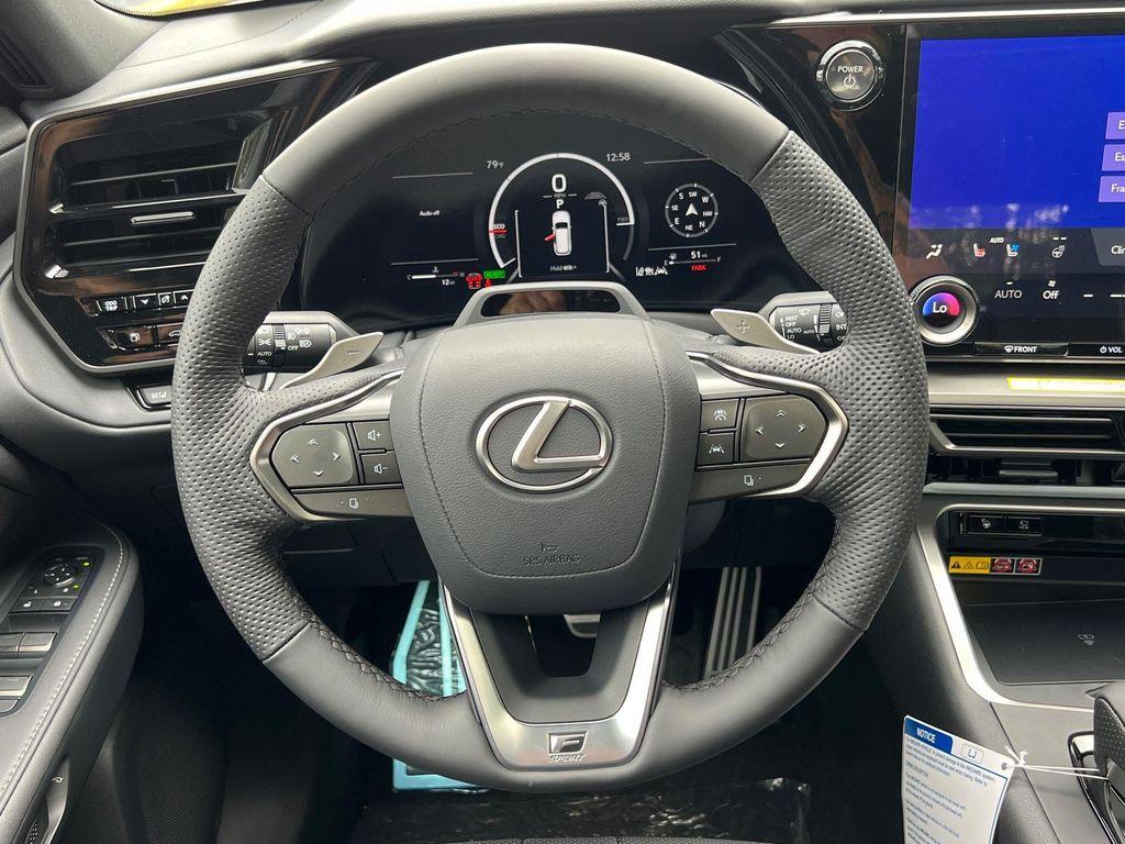 new 2025 Lexus TX 500h car, priced at $80,554