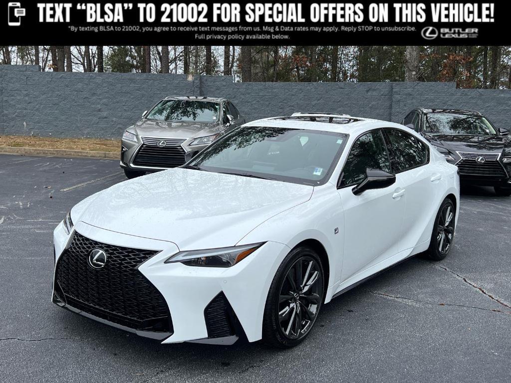 new 2025 Lexus IS 350 car, priced at $48,925