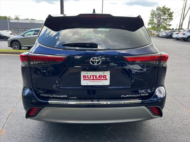 used 2023 Toyota Highlander car, priced at $41,990