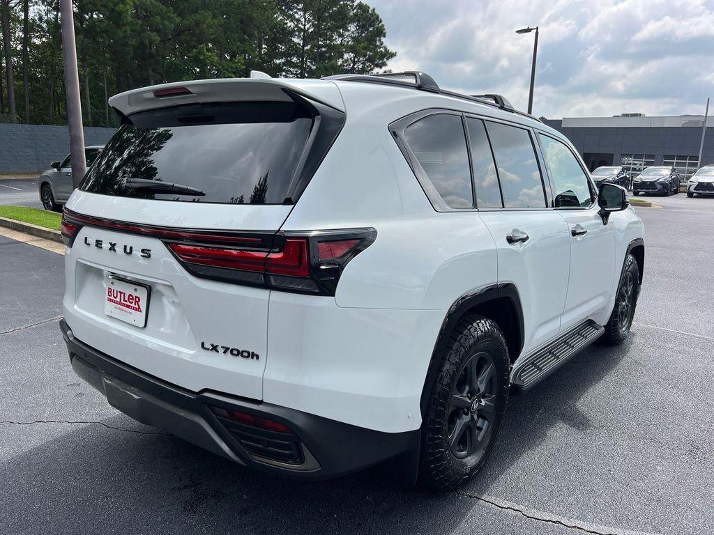 new 2025 Lexus LX 700h car, priced at $120,329
