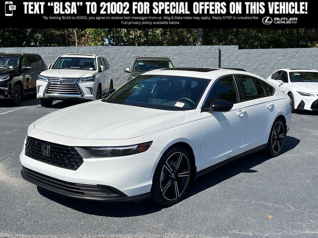 used 2024 Honda Accord Hybrid car, priced at $28,890