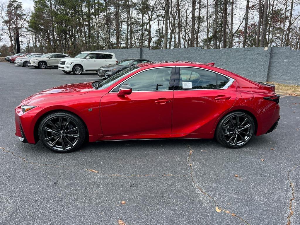 new 2025 Lexus IS 350 car, priced at $47,133