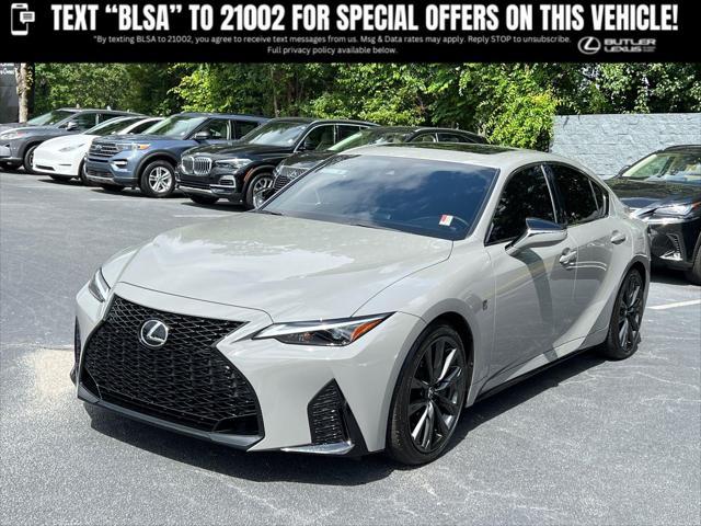 used 2024 Lexus IS 350 car, priced at $44,990