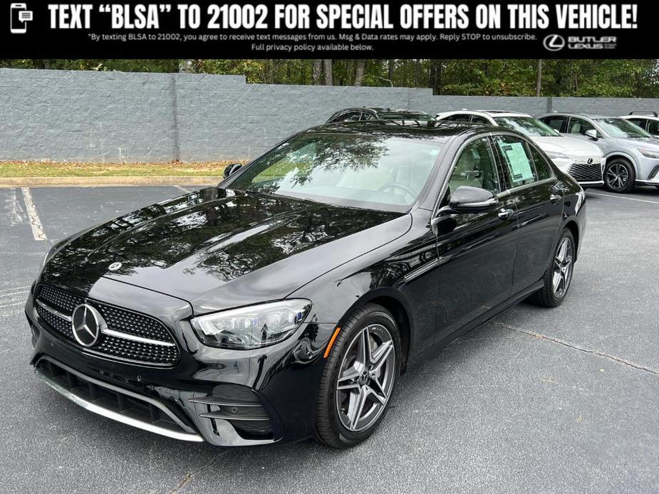 used 2023 Mercedes-Benz E-Class car, priced at $49,995