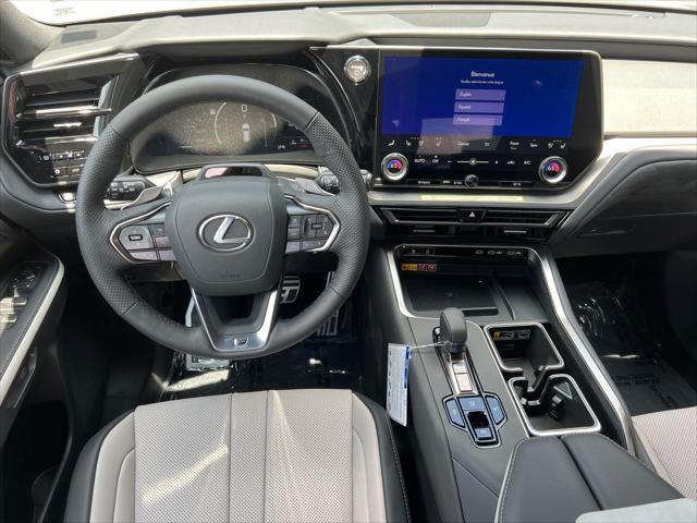 new 2025 Lexus TX 500h car, priced at $74,819