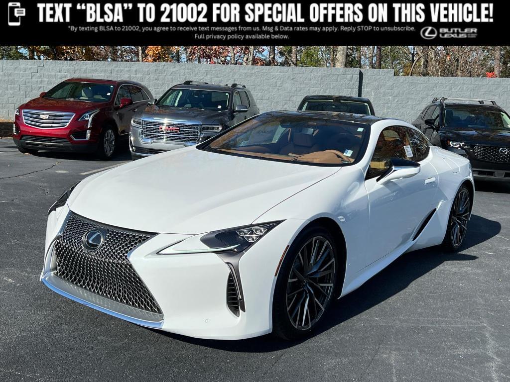 new 2025 Lexus LC 500 car, priced at $109,969