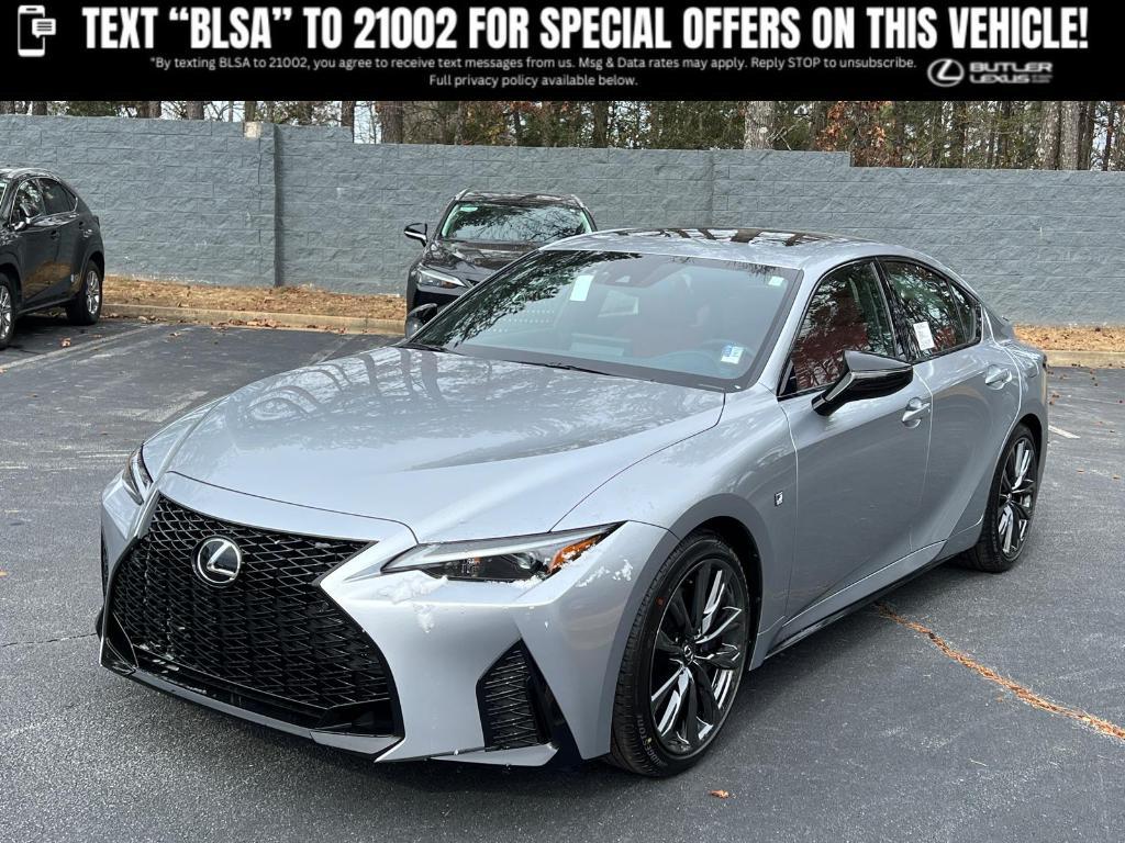 new 2025 Lexus IS 350 car, priced at $50,568