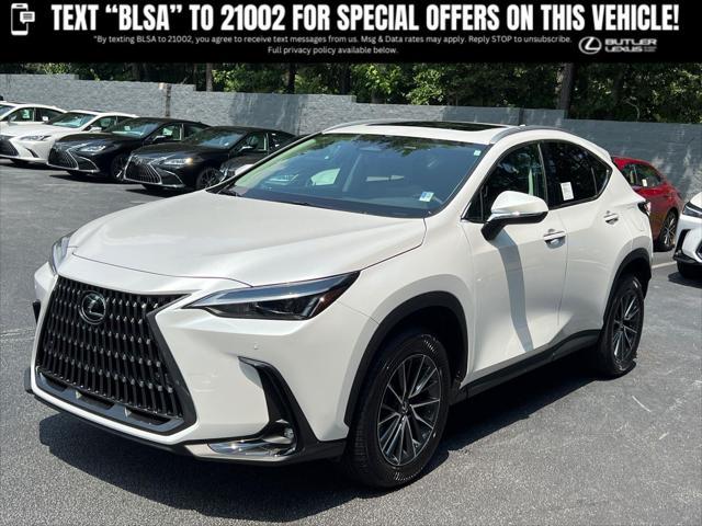 new 2025 Lexus NX 250 car, priced at $45,415