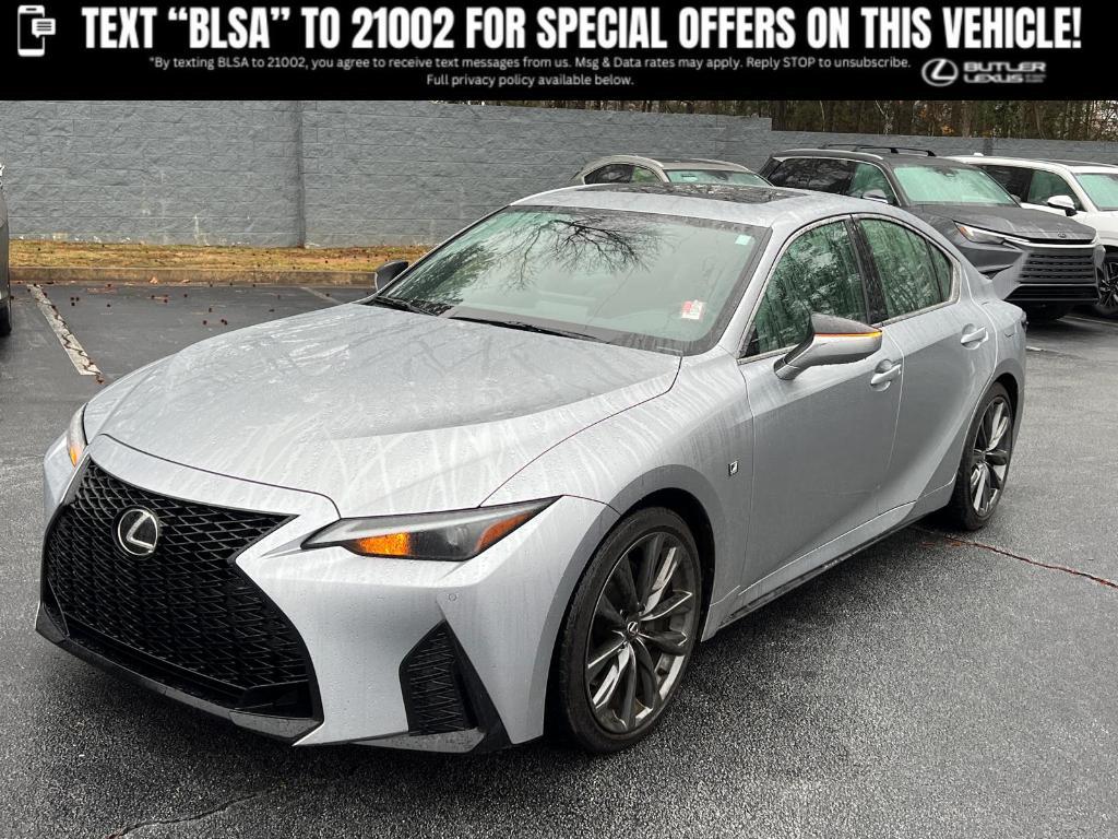 used 2024 Lexus IS 350 car, priced at $45,990